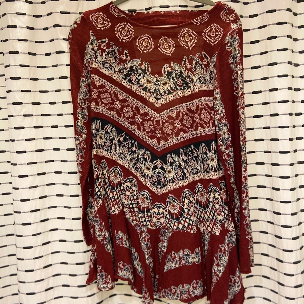 Free people backless dress